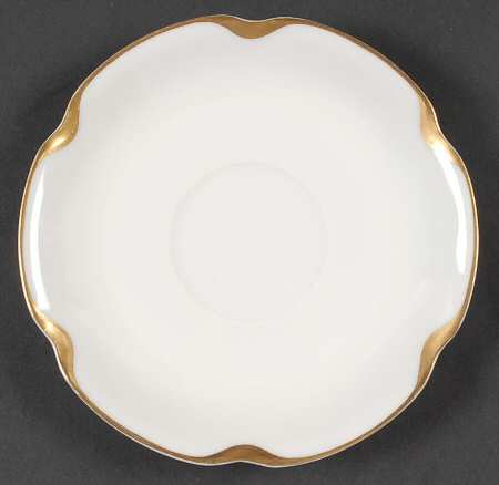 Silver Anniversary Saucer for Flat Cup