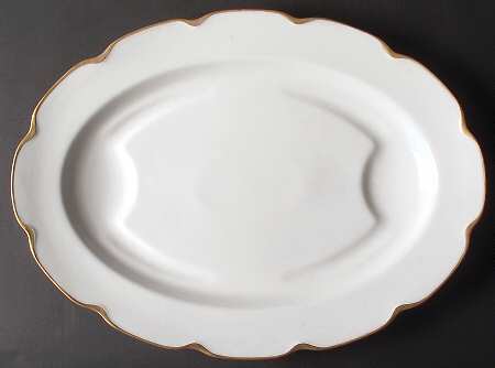 Silver Anniversary 18" Oval Serving Platter