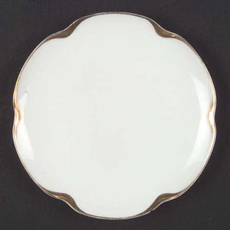 Silver Anniversary Coupe Salad Plate