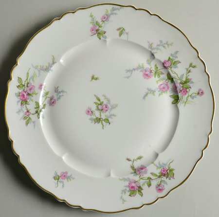 Sylvia White (Louis XIV, Newer) Dinner Plate