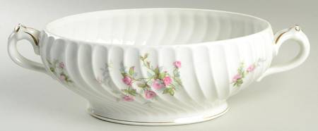 Sylvia White (Torse Shape) Tureen No Lid
