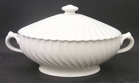 Torse White (Newer, Post 1950) Tureen &  Lid