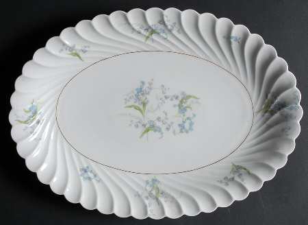 Vallee 13" Oval Serving Platter