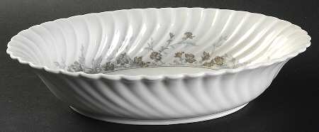 10" Oval Vegetable Bowl