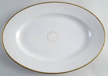 Wedding Ring 17" Oval Serving Platter by Haviland