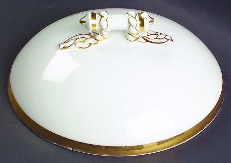 Wedding Ring Lid for Round Butter by Haviland