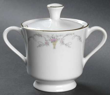 Rosemarie Sugar Bowl & Lid by Hara
