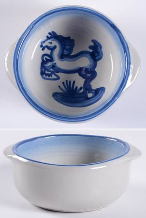 Blue Horse Open Individual Casserole