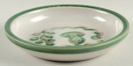 Pear and Grape Green 7" Individual Pasta Bowl