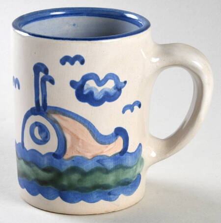 Ship & Whale Mug