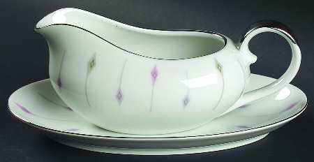 Carousel Gravy Boat & Underplate/Relish