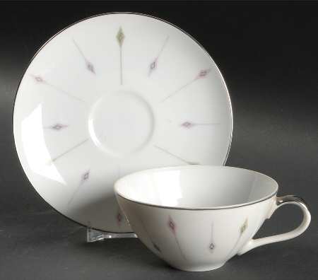 Flat Cup & Saucer Set