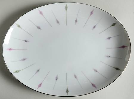 Carousel 12" Oval Serving Platter