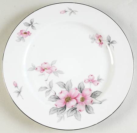 Dogwood (Platinum Trim) by Harmony House China