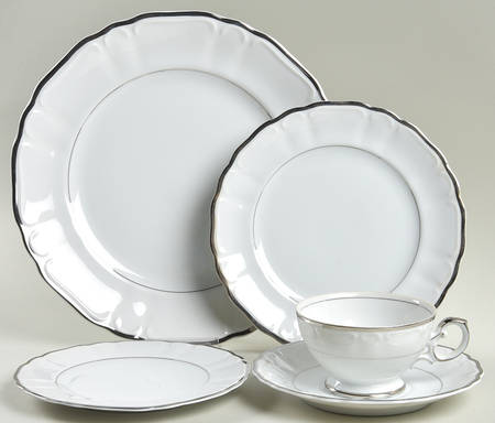 Silver Sonata 5 Piece Place Setting