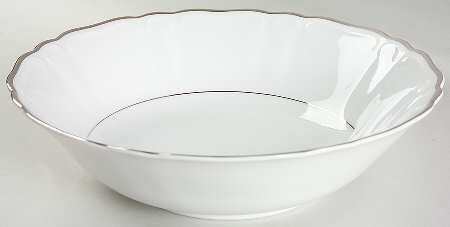 Silver Sonata 9" Round Vegetable Bowl