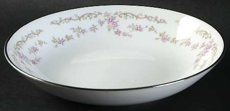 Rose Chintz Coupe Soup Bowl