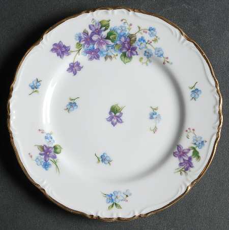 Spring Garden Bread & Butter Plate