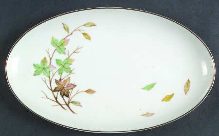 Swirling Leaves Relish/Gravy Underplate