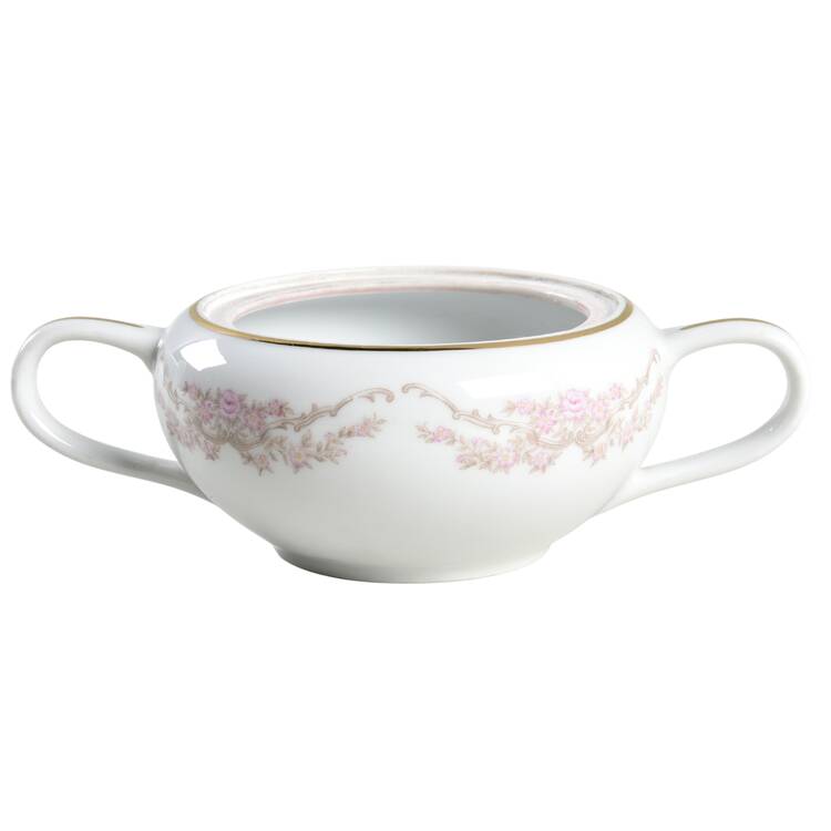 Sweetheart Rose Sugar Bowl No Lid by Halsey