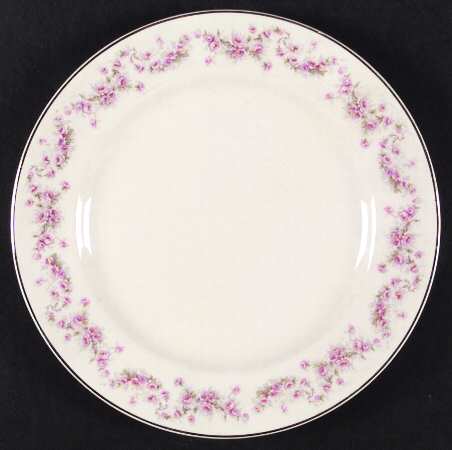 Bridal Rose (Smooth Edge, Gold Trim) by Harker