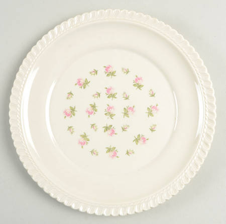 Rosebud Bouquet (No Trim) Salad Plate