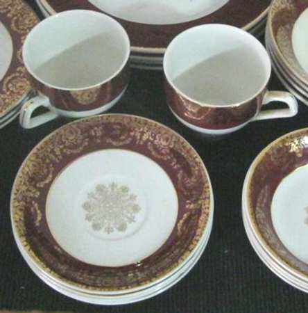 Fontainebleau Footed Cup & Saucer Set