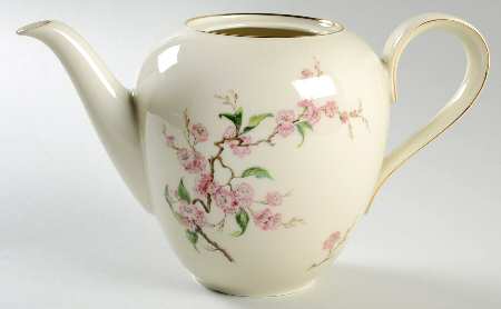 Blossomtime Cream Coffee Pot No Lid