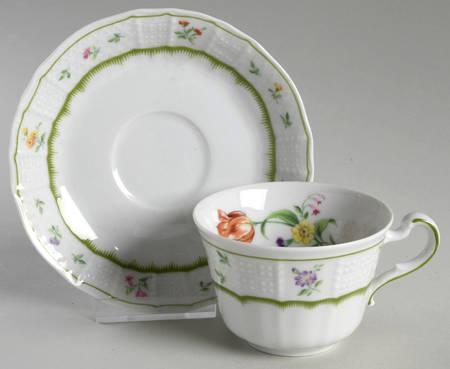 Chambord Flat Cup & Saucer Set