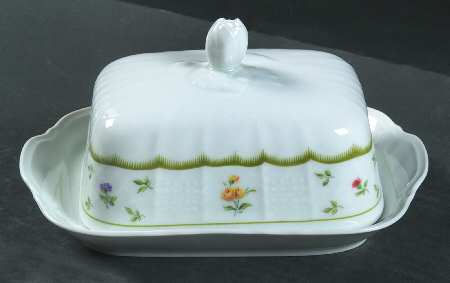 Chambord Rectangular Covered Butter