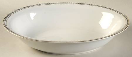 Dallas 10" Oval Vegetable Bowl
