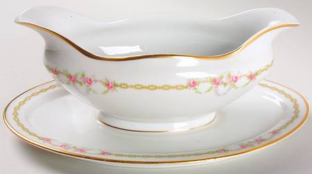 Dortmund Gravy Boat with Attached Underplate by Heinrich - H&C