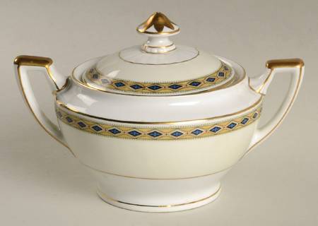 Empire (No Center Design) Sugar Bowl & Lid