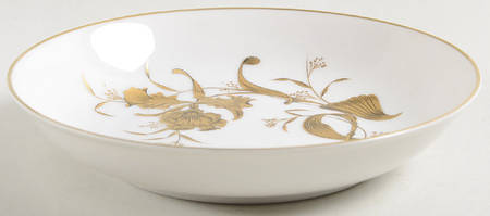Golden Orchid Fruit/Dessert (Sauce) Bowl