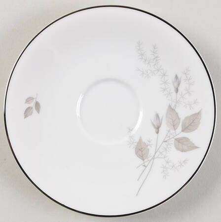 Grey Rose Saucer