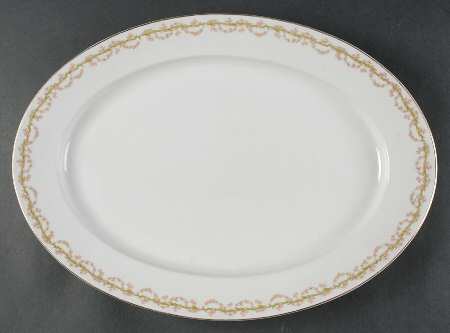 HC176 16" Oval Serving Platter