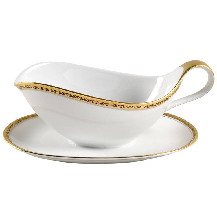 HC290 Gravy Boat with Attached Underplate by Heinrich - H&C