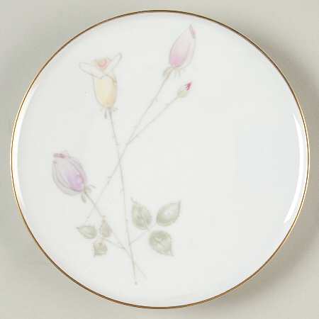 Pastel Bud Bread & Butter Plate by Heinrich - H&C