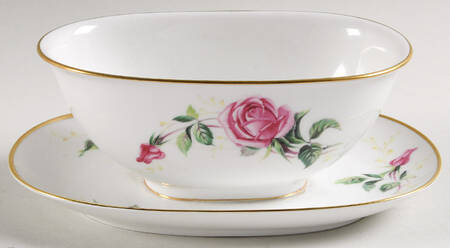 Radiance Gravy Boat with Attached Underplate