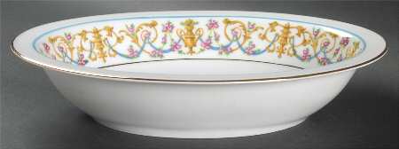 Rococco 10" Oval Vegetable Bowl