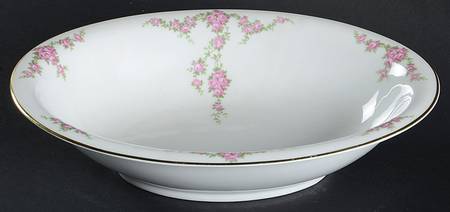 Rosalinda 10" Oval Vegetable Bowl
