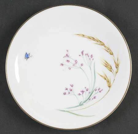 Sommer (Coupe, Smooth, Gold Trim) Dessert/Pie Plate
