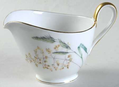 Sommer (Coupe, Smooth, Gold Trim) Creamer