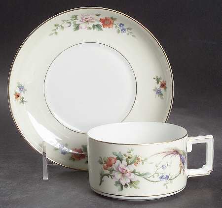 Songbird Flat Cup & Saucer Set