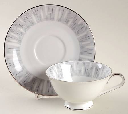 Town House Footed Cup & Saucer Set
