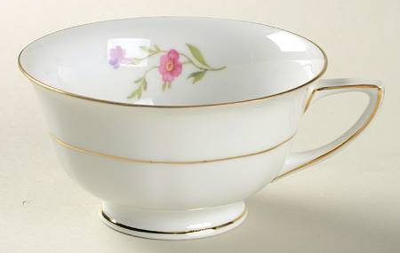 Victoria (Multicolor Flowers) Footed Cup