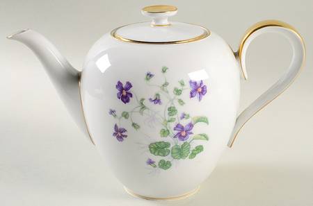 Violet Teapot & Lid