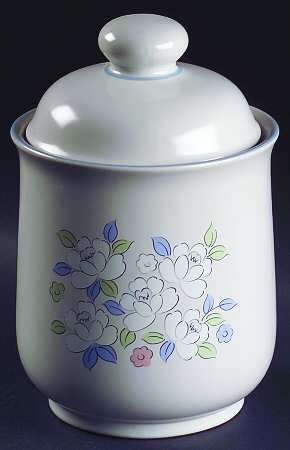Fleur De Lune Large Canister & Lid
