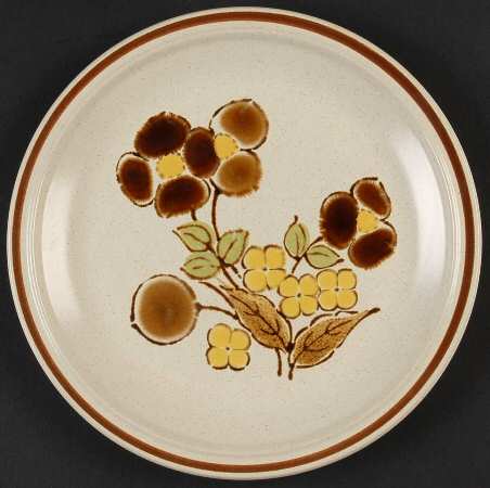 Foliage Time Salad Plate