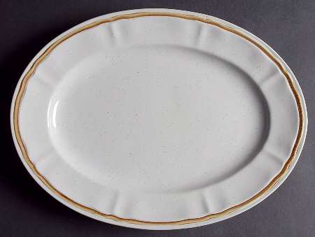 Heritage 12" Oval Serving Platter